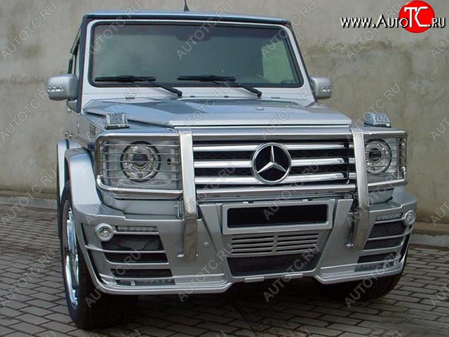 19 999 р. Передний бампер G55 ASMA DESIGN Mercedes-Benz G class W463 5 дв. дорестайлинг (1989-1994) (Неокрашенный)  с доставкой в г. Вологда