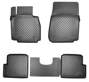 Комплект ковриков в салон Norplast Unidec Mercedes-Benz G class W463 5 дв. дорестайлинг (1989-1994) (Цвет: черный)
