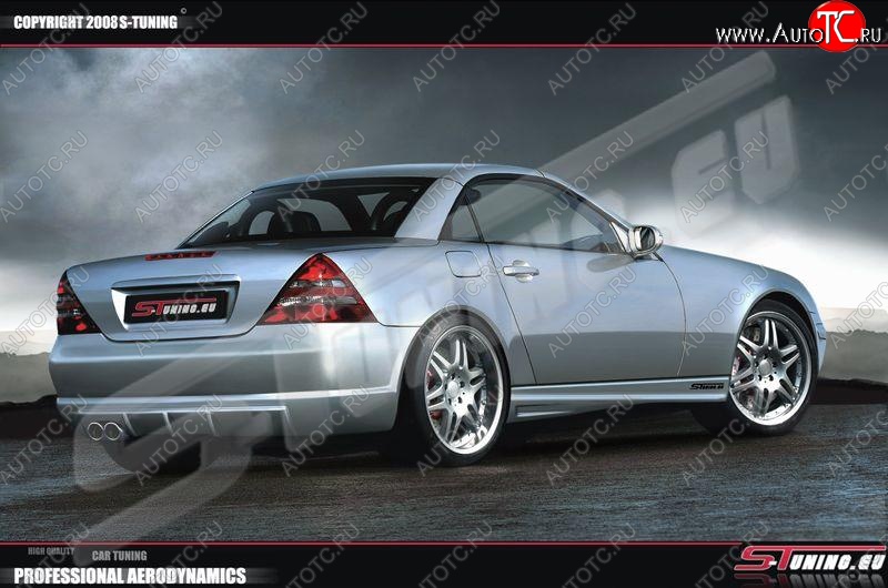 25 899 р. Задний бампер Wild Mercedes-Benz SLK class R170 (1996-2003)  с доставкой в г. Вологда