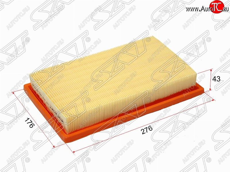 299 р. Фильтр воздушный двигателя SAT  Mercedes-Benz C-Class ( С205,  S205,  W205) - SLK class  R172  с доставкой в г. Вологда