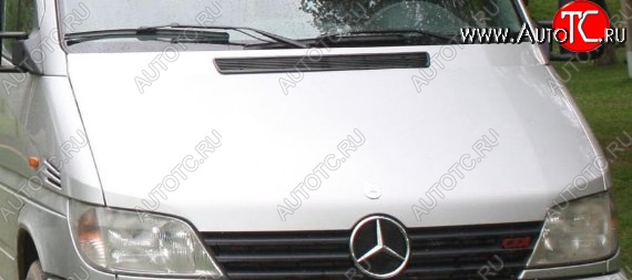 13 549 р. Пластиковый капот Standart Mercedes-Benz Sprinter W905 рестайлинг (2000-2006)  с доставкой в г. Вологда