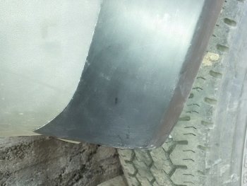 7 149 р. Накладки на колёсные арки CT Mercedes-Benz Sprinter W901 (1995-2000) (Неокрашенные)  с доставкой в г. Вологда. Увеличить фотографию 2