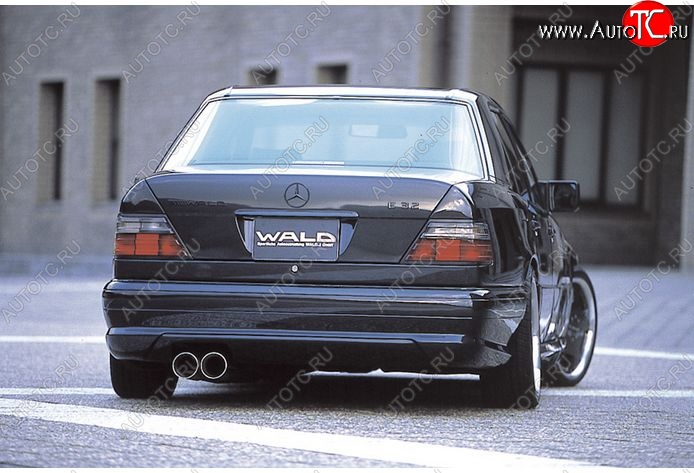 10 599 р. Задний бампер Wald Mercedes-Benz E-Class W124 седан дорестайлинг (1984-1993) (Неокрашенный)  с доставкой в г. Вологда