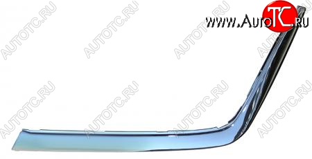 2 799 р. Левый молдинг на передний бампер SAT (хром) Mercedes-Benz S class W140 Седан (1991-1998) (Неокрашенный)  с доставкой в г. Вологда