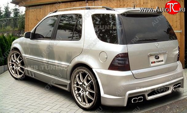 19 999 р. Пороги накладки Imsher Mercedes-Benz ML class W163 дорестайлинг (1997-2001)  с доставкой в г. Вологда