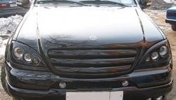 6 549 р. Решётка радиатора (дорестайлинг) Brabus Mercedes-Benz ML class W163 дорестайлинг (1997-2001) (Неокрашенная)  с доставкой в г. Вологда. Увеличить фотографию 5