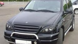 6 549 р. Решётка радиатора (дорестайлинг) Brabus Mercedes-Benz ML class W163 дорестайлинг (1997-2001) (Неокрашенная)  с доставкой в г. Вологда. Увеличить фотографию 6