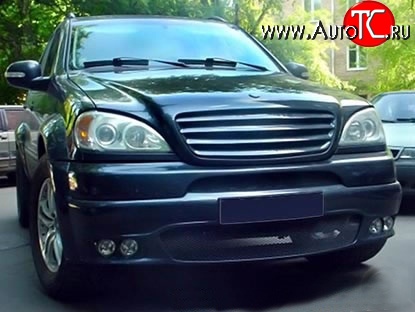 7 349 р. Решётка радиатора Carlsson Mercedes-Benz ML class W163 дорестайлинг (1997-2001) (Неокрашенная)  с доставкой в г. Вологда