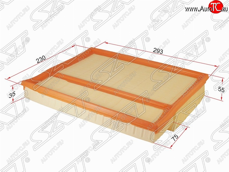 349 р. Фильтр воздушный двигателя SAT (293х230х35 mm) Mercedes-Benz C-Class W202 - ML class W163 с доставкой в г. Вологда Увеличить фотографию 1 349 р. Фильтр воздушный двигателя SAT (293х230х35 mm) Mercedes-Benz C-Class W202 - ML class W163 с доставкой в г. Вологда