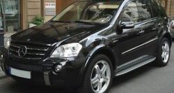 8 449 р. Накладки на колёсные арки CT Mercedes-Benz ML class W164 дорестайлинг (2005-2008) (Неокрашенные)  с доставкой в г. Вологда. Увеличить фотографию 3
