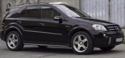 8 449 р. Накладки на колёсные арки CT Mercedes-Benz ML class W164 дорестайлинг (2005-2008) (Неокрашенные)  с доставкой в г. Вологда. Увеличить фотографию 7