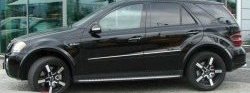 8 449 р. Накладки на колёсные арки CT Mercedes-Benz ML class W164 дорестайлинг (2005-2008) (Неокрашенные)  с доставкой в г. Вологда. Увеличить фотографию 9