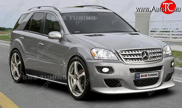 38 399 р. Передний бампер Imsher Mercedes-Benz ML class W164 дорестайлинг (2005-2008)  с доставкой в г. Вологда