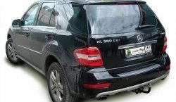 10 599 р. Фаркоп Лидер Плюс. Mercedes-Benz ML class W164 дорестайлинг (2005-2008) (Без электропакета)  с доставкой в г. Вологда. Увеличить фотографию 2