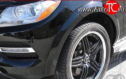 24 549 р. Накладки на колёсные арки AMG Mercedes-Benz ML class W166 (2011-2015) (Неокрашенные)  с доставкой в г. Вологда