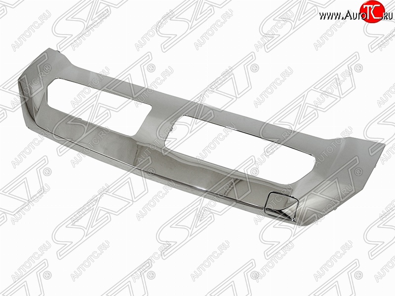 13 999 р. Накладка переднего бампера SAT Mercedes-Benz ML class W166 (2011-2015) (Неокрашенная)  с доставкой в г. Вологда