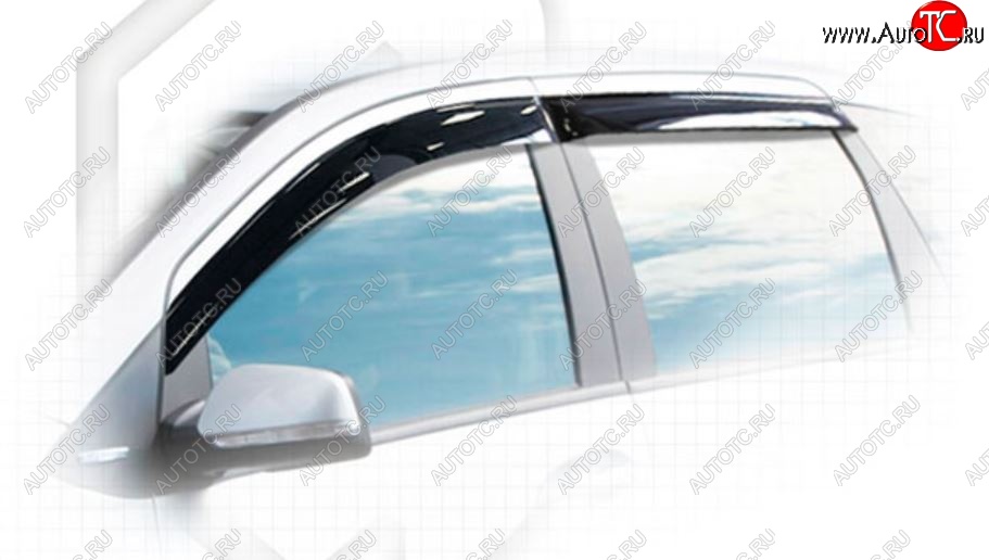 1 999 р. Дефлектора окон CA-Plastiс  Mercedes-Benz A class  W169 (2005-2008) дорестайлинг, хэтчбэк 5 дв. (Classic полупрозрачный)  с доставкой в г. Вологда