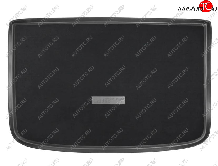 3 099 р. Комбинированый коврик багажника Unidec Mercedes-Benz A class W176 дорестайлинг, хэтчбэк 5 дв. (2012-2015) (Черный)  с доставкой в г. Вологда