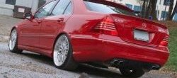 4 499 р. Лип спойлер AMG Style Mercedes-Benz C-Class W203 дорестайлинг седан (2000-2004) (Неокрашенный)  с доставкой в г. Вологда. Увеличить фотографию 5