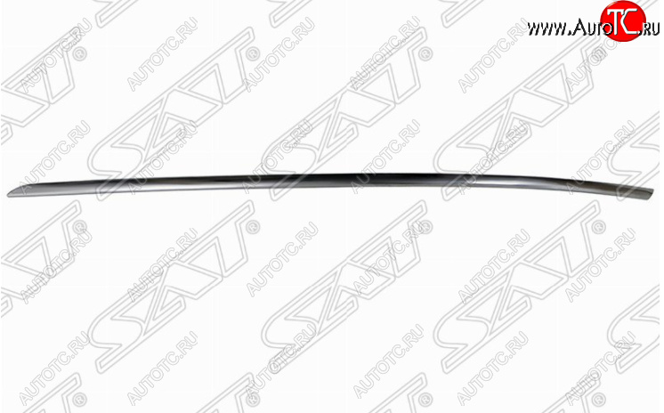 1 789 р. Левый молдинг заднего бампера SAT (хром) Mercedes-Benz C-Class W204 дорестайлинг седан (2007-2011)  с доставкой в г. Вологда