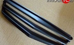 8 149 р. Радиаторная решётка Brabus Bullit Mercedes-Benz C-Class W204 дорестайлинг седан (2007-2011) (Неокрашенная)  с доставкой в г. Вологда. Увеличить фотографию 4