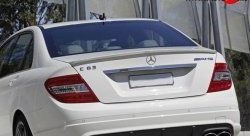 2 269 р. Лип спойлер M-VRS Mercedes-Benz C-Class W204 дорестайлинг седан (2007-2011) (Неокрашенный)  с доставкой в г. Вологда. Увеличить фотографию 2