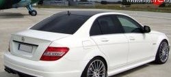 2 269 р. Лип спойлер M-VRS Mercedes-Benz C-Class W204 дорестайлинг седан (2007-2011) (Неокрашенный)  с доставкой в г. Вологда. Увеличить фотографию 3