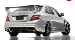 18 449 р. Задний бампер WALD Mercedes-Benz C-Class W204 дорестайлинг седан (2007-2011) (Неокрашенный)  с доставкой в г. Вологда. Увеличить фотографию 2