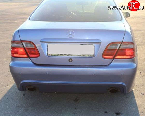 13 649 р. Задний бампер M-VRS на Mercedes-Benz CLK class W208 (1997-2002) (Неокрашенный)  с доставкой в г. Вологда