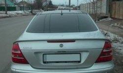 5 599 р. Лип спойлер CT Mercedes-Benz E-Class W211 дорестайлинг седан (2002-2006) (Неокрашенный)  с доставкой в г. Вологда. Увеличить фотографию 2