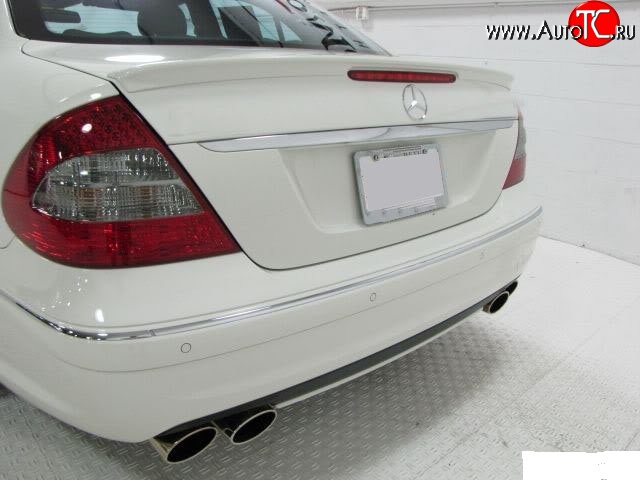 5 499 р. Лип спойлер Sport Mercedes-Benz E-Class W211 дорестайлинг седан (2002-2006)  с доставкой в г. Вологда