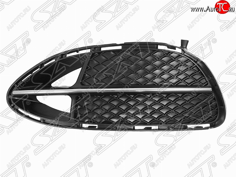 2 299 р. Левая заглушка воздухозаборника в передний бампер SAT Mercedes-Benz E-Class W212 рестайлинг седан (2013-2017)  с доставкой в г. Вологда