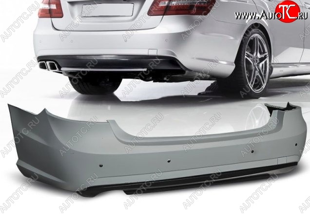 47 399 р. Задний бампер (седан) AMG Style Mercedes-Benz E-Class W212 дорестайлинг седан (2009-2012) (Неокрашенный)  с доставкой в г. Вологда