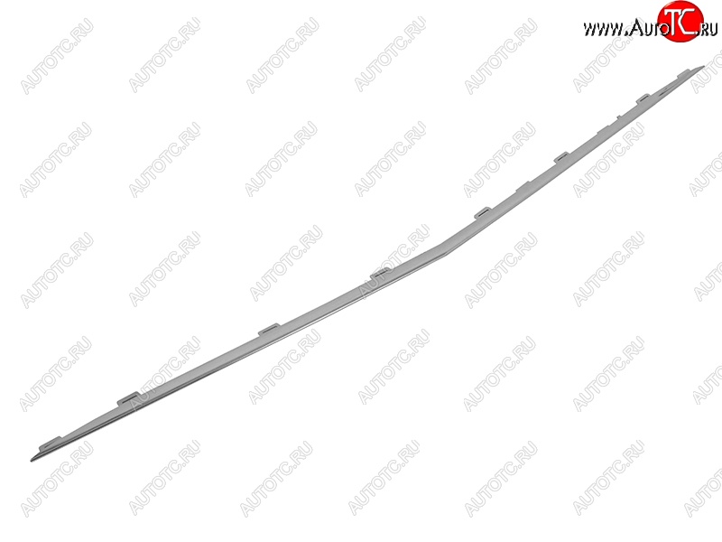 4 399 р. Молдинг на передний бампер SAT (на нижнюю часть) Mercedes-Benz E-Class W213 седан дорестайлинг (2016-2020)  с доставкой в г. Вологда