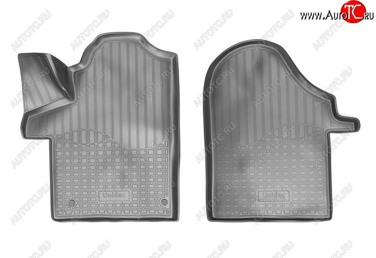 2 199 р. Комплект ковриков в салон Norplast Unidec Mercedes-Benz Vito W447 дорестайлинг (2015-2020) (Цвет: черный)  с доставкой в г. Вологда