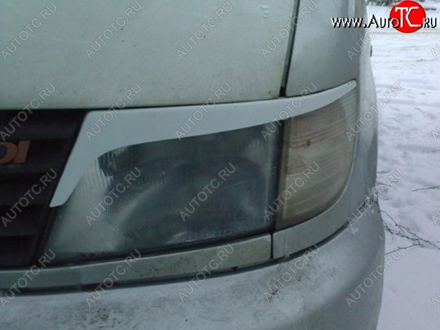 1 099 р. Реснички на фары CT Mercedes-Benz Vito W638 (1996-2003) (Неокрашенные)  с доставкой в г. Вологда