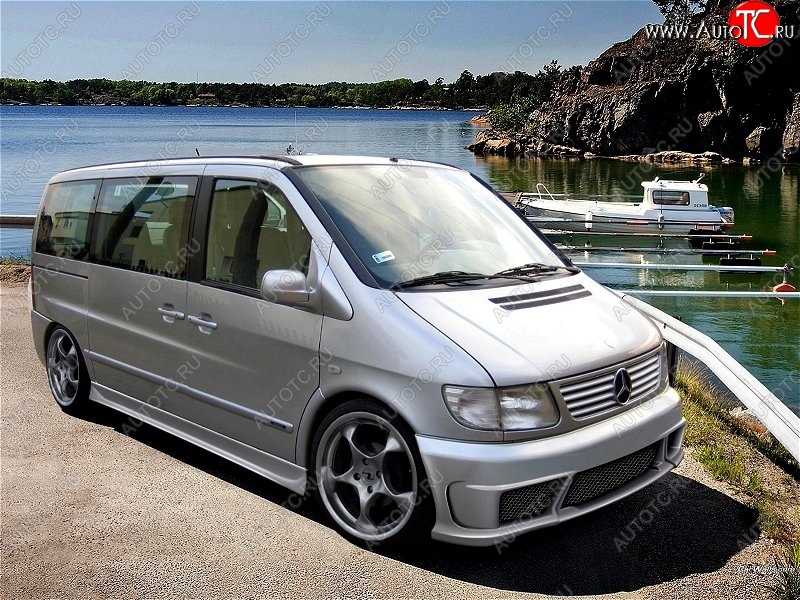 15 299 р. Пороги накладки R1 Mercedes-Benz Vito W638 (1996-2003)  с доставкой в г. Вологда