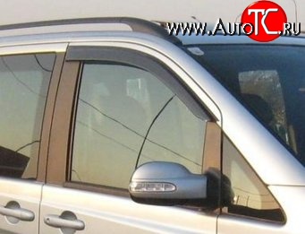 999 р. Комплект дефлекторов окон (ветровиков) 4 шт. Russtal Mercedes-Benz Vito W639 дорестайлинг (2003-2010)  с доставкой в г. Вологда