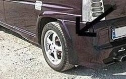 3 749 р. Накладки на задний бампер CT Mercedes-Benz Vito W639 дорестайлинг (2003-2010) (Неокрашенная)  с доставкой в г. Вологда. Увеличить фотографию 2