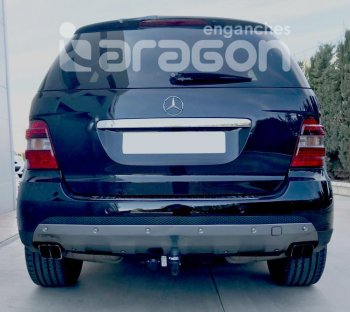 22 699 р. Фаркоп Aragon. (шар A) Mercedes-Benz GL class X164 дорестайлинг (2006-2009)  с доставкой в г. Вологда. Увеличить фотографию 2