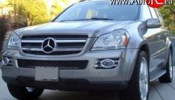 17 299 р. Комплект накладок на колёсные арки AMG Mercedes-Benz GL class X164 дорестайлинг (2006-2009) (Неокрашенные)  с доставкой в г. Вологда. Увеличить фотографию 2