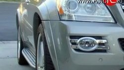 17 299 р. Комплект накладок на колёсные арки AMG Mercedes-Benz GL class X164 дорестайлинг (2006-2009) (Неокрашенные)  с доставкой в г. Вологда. Увеличить фотографию 4