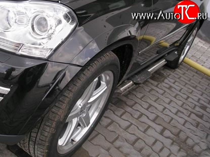 17 299 р. Комплект накладок на колёсные арки AMG Mercedes-Benz GL class X164 дорестайлинг (2006-2009) (Неокрашенные)  с доставкой в г. Вологда