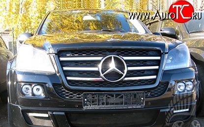 7 349 р. Вставки в посадочные места для противотуманных фар Style Mercedes-Benz GL class X164 дорестайлинг (2006-2009)  с доставкой в г. Вологда