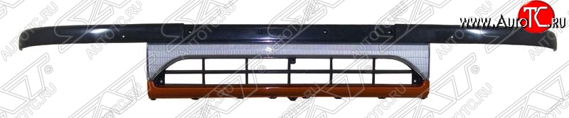19 349 р. Решётка радиатора (широкая кабина) SAT  Mitsubishi centre typ 6 (1993-2002) (Неокрашенная)  с доставкой в г. Вологда