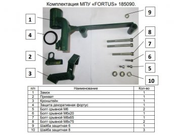 11 749 р. Замок КПП FORTUS (AT+) Mitsubishi Eclipse Cross GK дорестайлинг (2017-2021)  с доставкой в г. Вологда. Увеличить фотографию 3