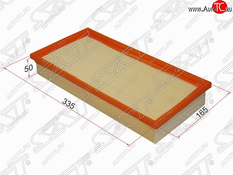 339 р. Фильтр воздушный двигателя SAT (335х165х50 mm).  Mitsubishi Carisma - Space Wagon  N94W  с доставкой в г. Вологда