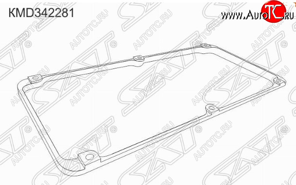 182 р. Прокладка клапанной крышки SAT (4G13, 4G15 00-, CS1A / CS2A)  BYD F3 (2005-2014), Mitsubishi Colt  CJ0 хэтчбэк 3 дв. (1995-2003), Mitsubishi Lancer  9 CS (2003-2009)  с доставкой в г. Вологда