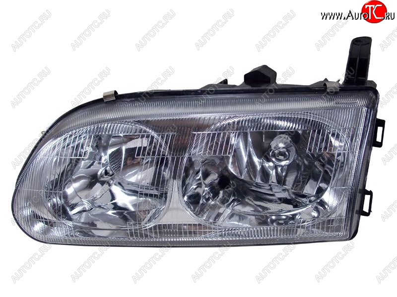 3 899 р. Левая фара (хрусталь) SAT Mitsubishi Delica 4 рестайлинг (1997-2007)  с доставкой в г. Вологда