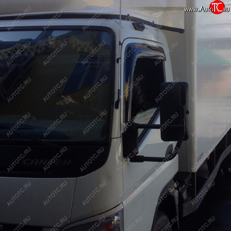 1 839 р. Дефлектора окон SIM 2 door Mitsubishi Fuso Canter (2002-2025)  с доставкой в г. Вологда